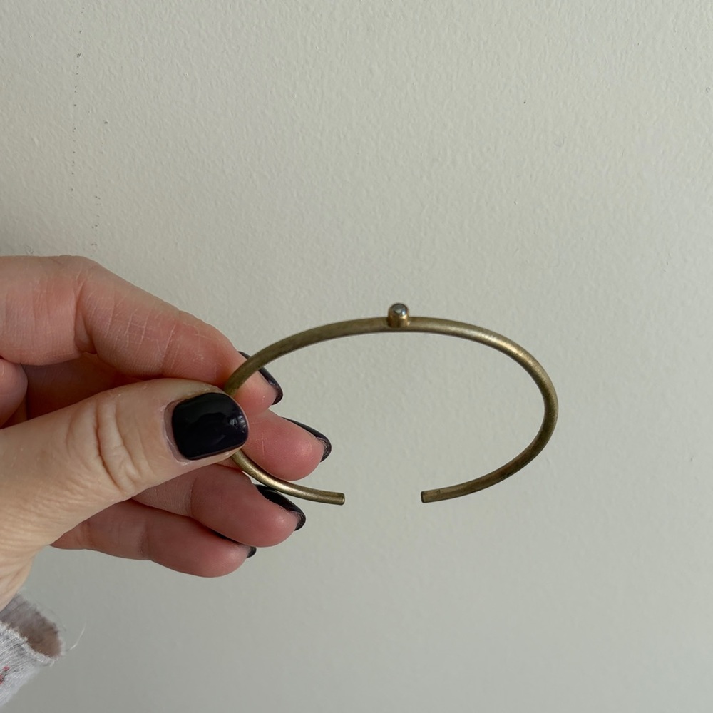 Gold Open Cuff Bracelet